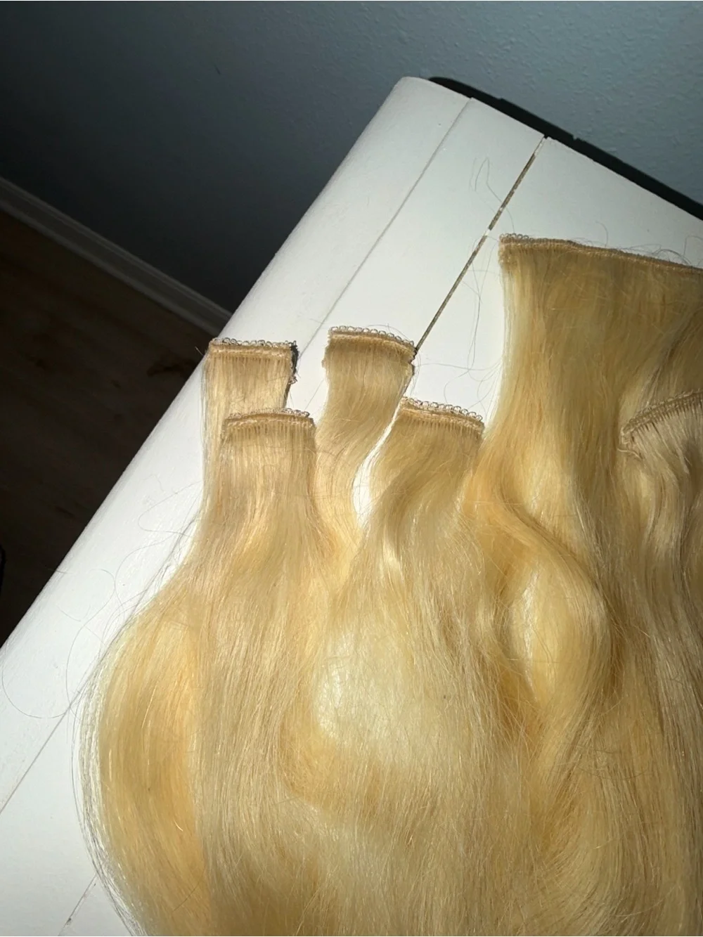 BELLAMI Golden Blonde Clip-In Human Hair Extensions
